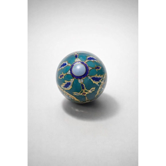 Franklin Mint "Turkish Tradition" Egg – Vintage Porcelain Collectible (1990s) - Picture 2 of 4